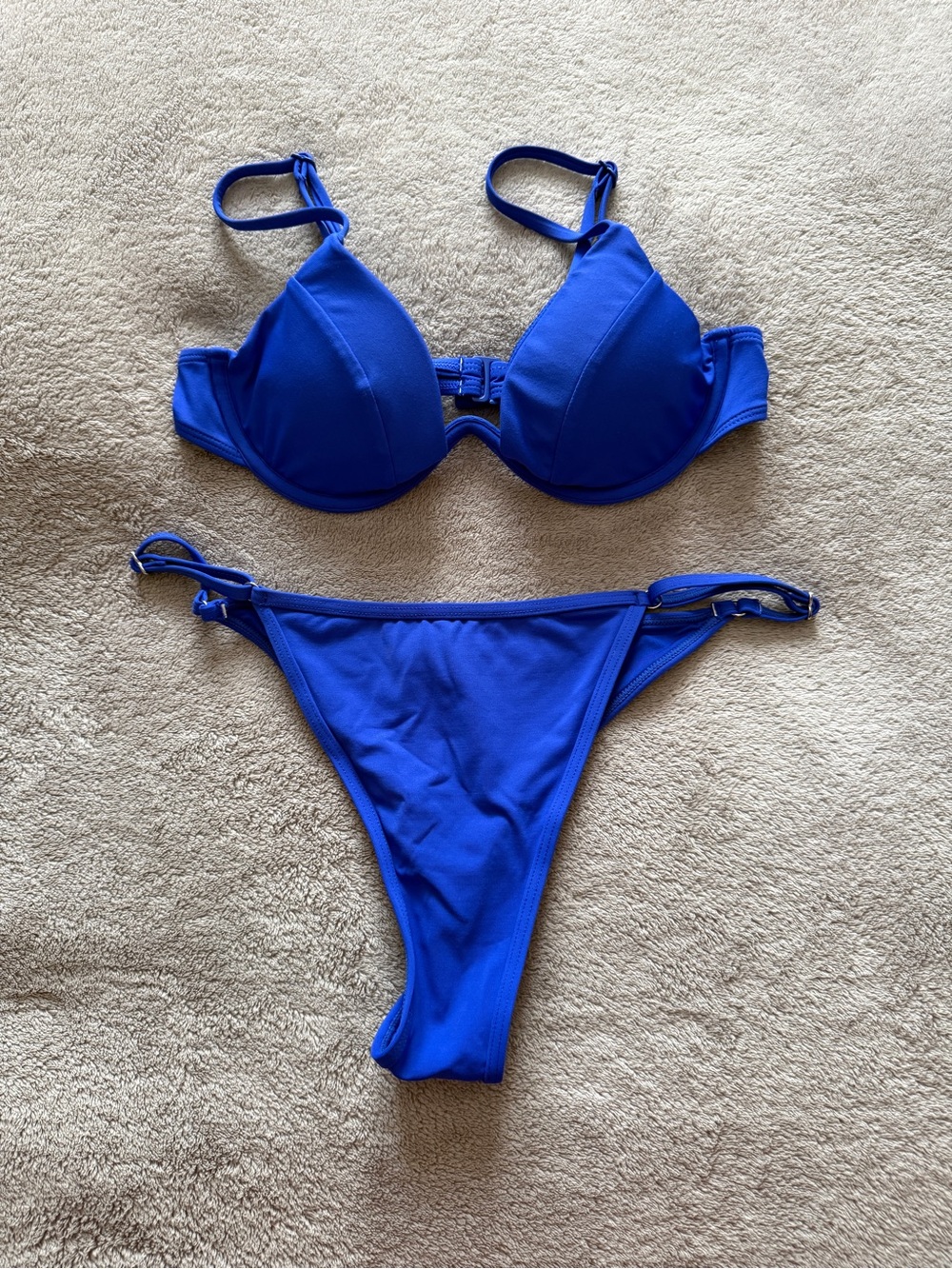 Women’s Royal Blue Bikini Set - Classic Two-Piece Swim